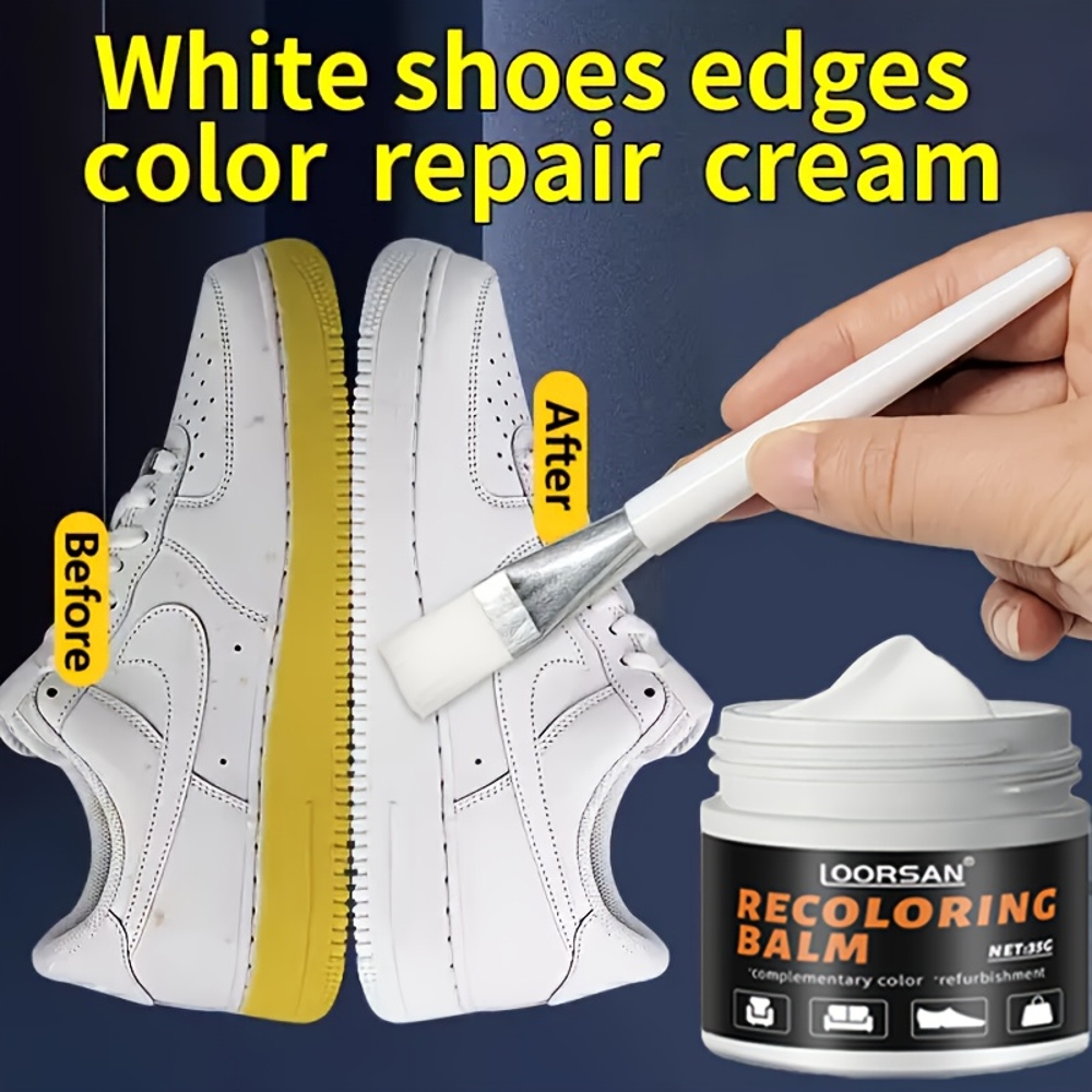 Sneaker Care Cleaning Kit - 루르산 새 흰색 신발 가장자리 복원