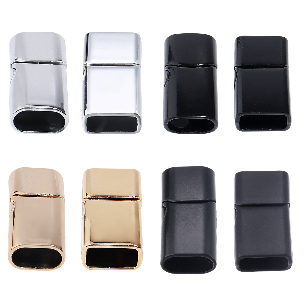 Patent Leather Shine - 5Pcs 합금 마그네틱 걸쇠 라운드 스퀘어