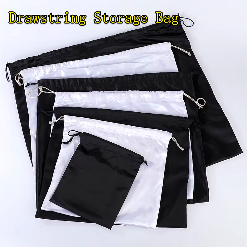 S/M/L/XL/XXL 검은 실크 소재 Drawstri - Shoe Bag Dust 리뷰 및 가격