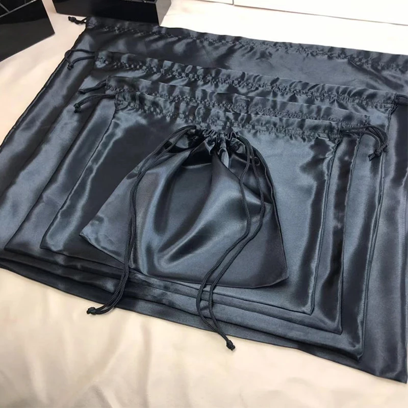 S/M/L/XL/XXL 검은 실크 소재 Drawstri - Shoe Bag Dust 리뷰 및 가격