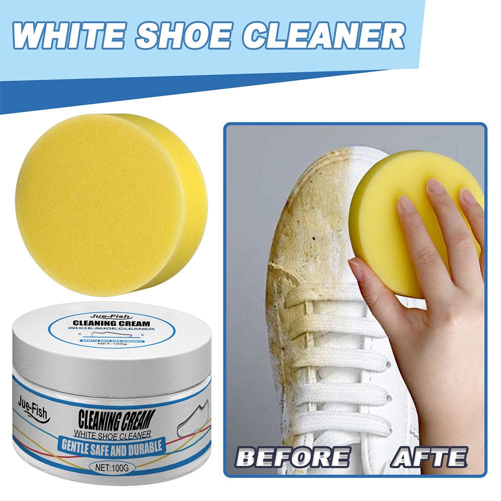 흰색 신발 청소 크림 얼룩 제거제 신발 미백 신발 운동 - Sneaker Care Cleaning Kit 리뷰 및 가격
