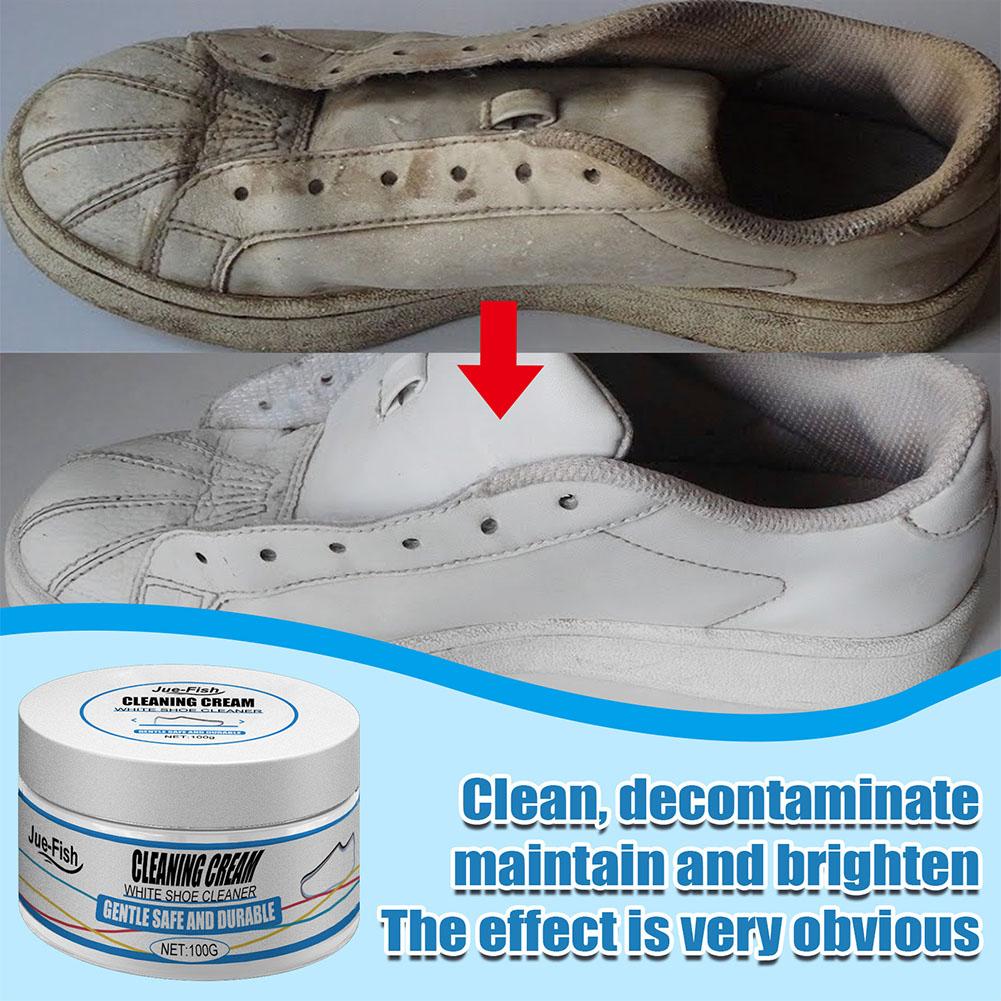 흰색 신발 청소 크림 얼룩 제거제 신발 미백 신발 운동 - Sneaker Care Cleaning Kit 리뷰 및 가격