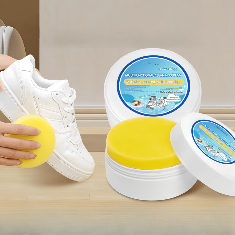 화이트 스니커즈 클리닝 크림 - 가죽 신발, 자동차 내 - Sneaker Care White 리뷰 및 가격