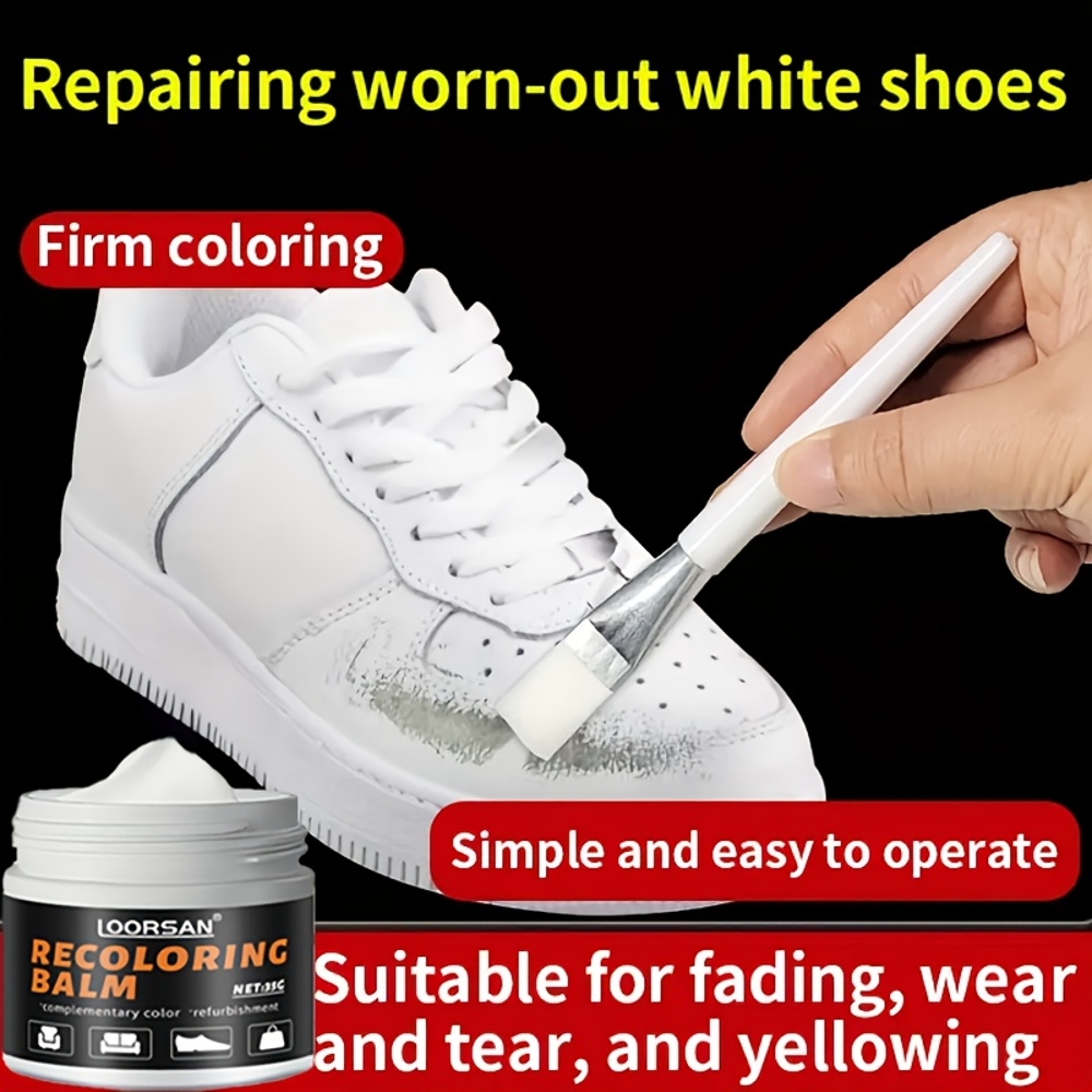 루르산 새 흰색 신발 가장자리 복원 크림 35g - 스 - Sneaker Care Cleaning Kit 리뷰 및 가격