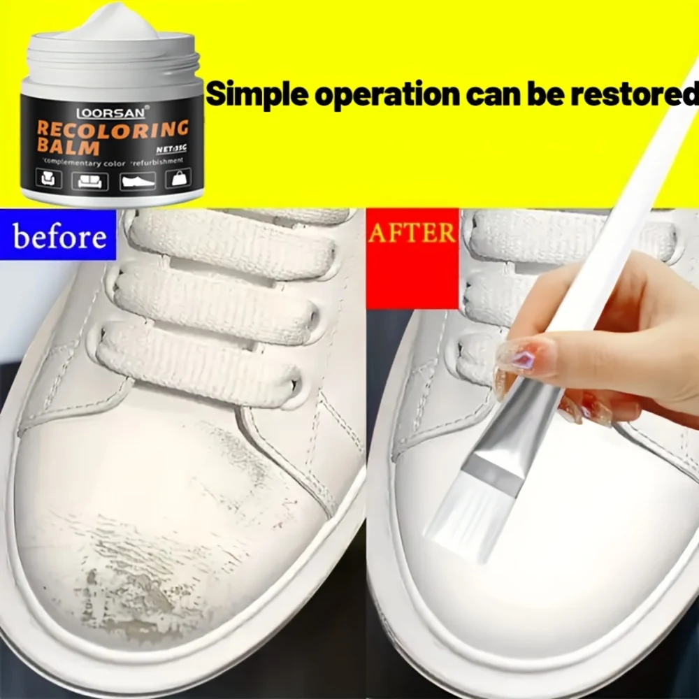 루르산 새 흰색 신발 가장자리 복원 크림 35g - 스 - Sneaker Care Cleaning Kit 리뷰 및 가격