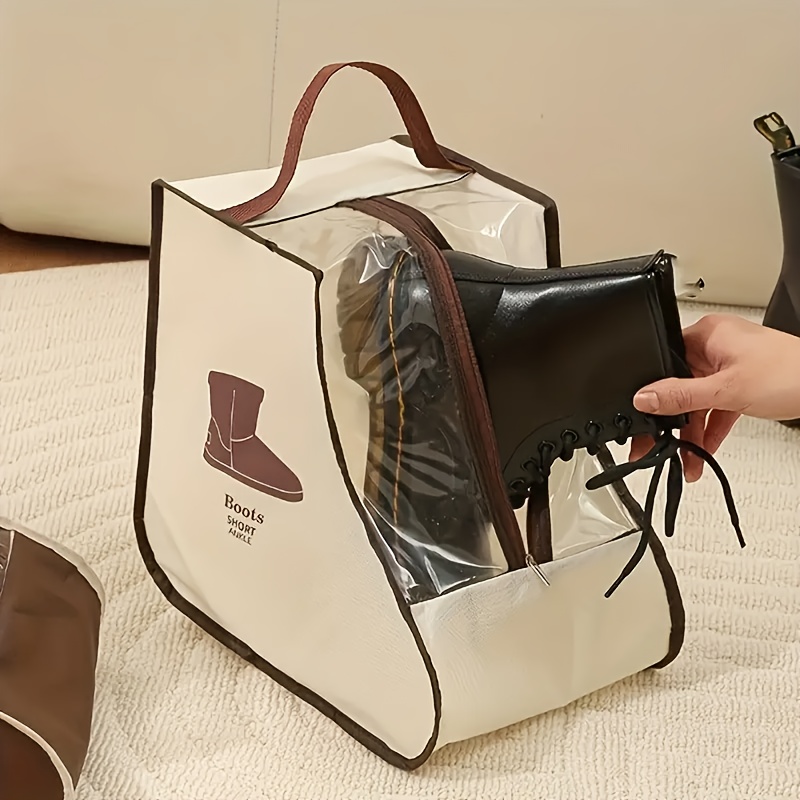 1/5개 다기능 신발 보관 가방 손잡이 포함 먼지 방지 - Shoe Bag Dust 리뷰 및 가격