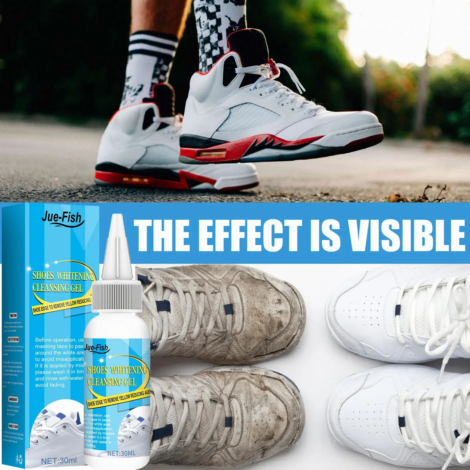 흰색 신발 청소 젤 얼룩 먼지 제거제, 신발 세척 운동 - Sneaker Cleaner 리뷰 및 가격