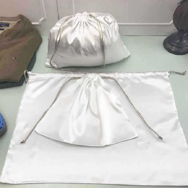 핸드백 용 먼지 봉투 실크 옷감 먼지 커버 보관 가방  - Shoe Bag Dust 리뷰 및 가격
