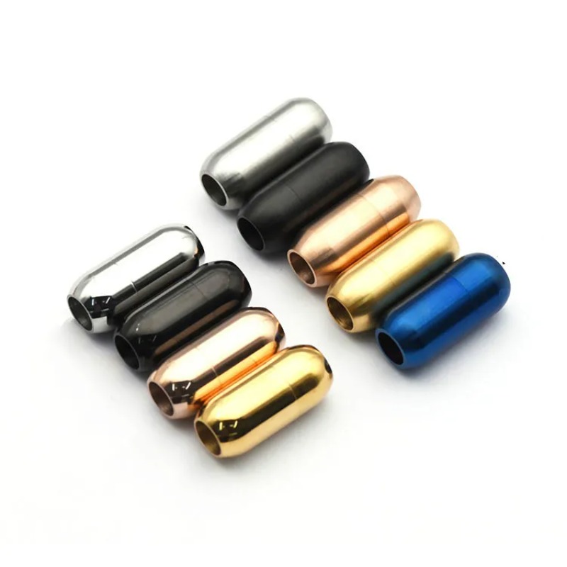 스테인레스 스틸 자석 걸쇠 끝 구멍 5mm 6mm 8m - Patent Leather Shine 리뷰 및 가격