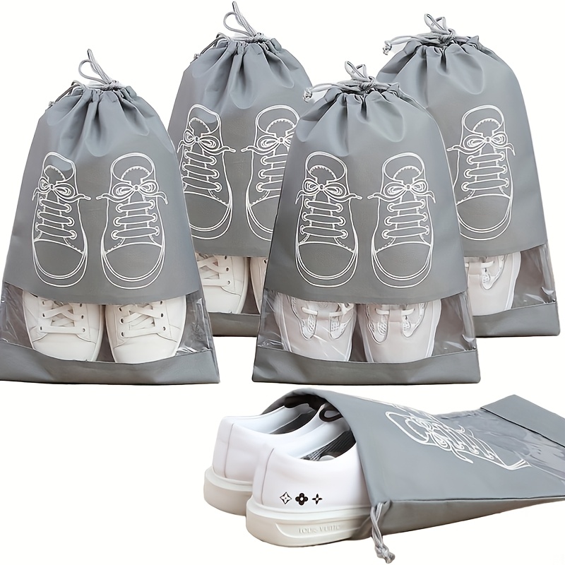 10개 신발 보관 가방, 부직포 방진 여행용 신발 정리 - Shoe Bag Dust 리뷰 및 가격