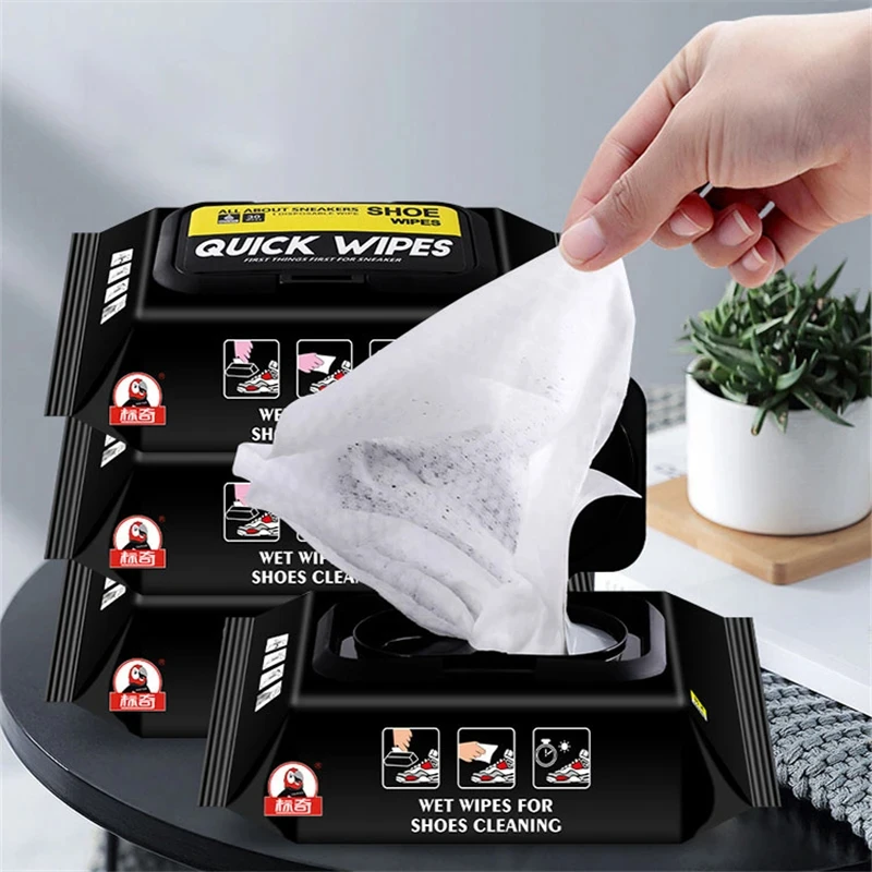 12Pcs/30Pcs 일회용 신발 깨끗한 물티슈 휴대용 - Sneaker Care White 리뷰 및 가격