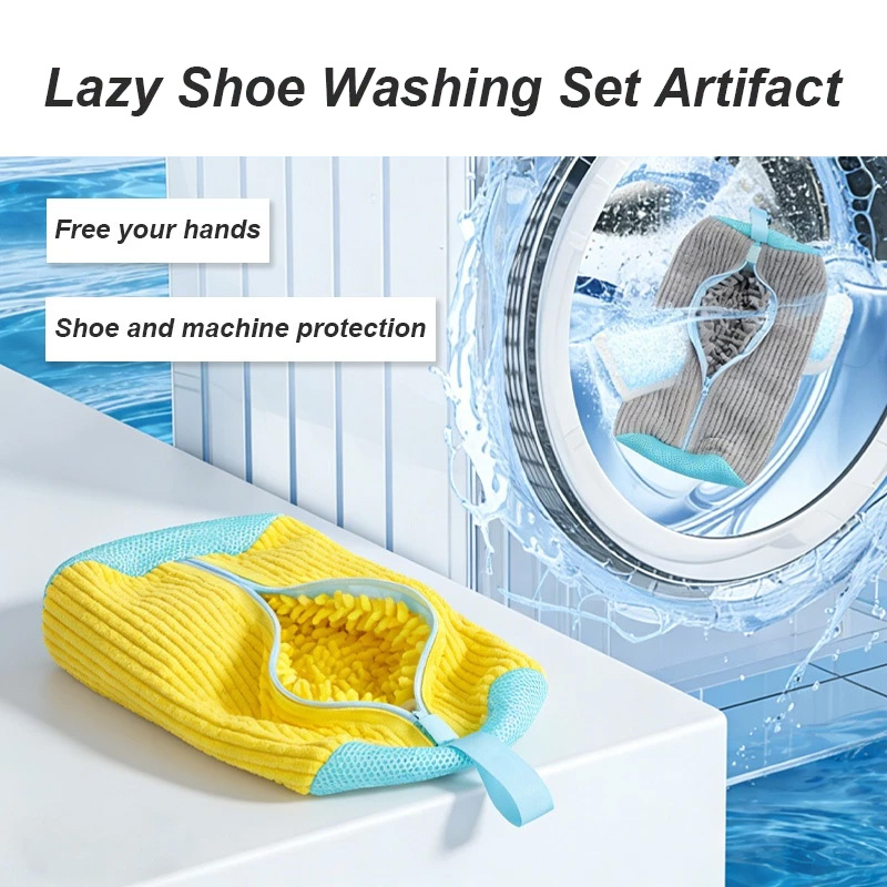 1PC 신발 세탁기용 세탁망, 푹신한 섬유질 패딩 메쉬 - Sneaker Care Cleaning Kit 리뷰 및 가격