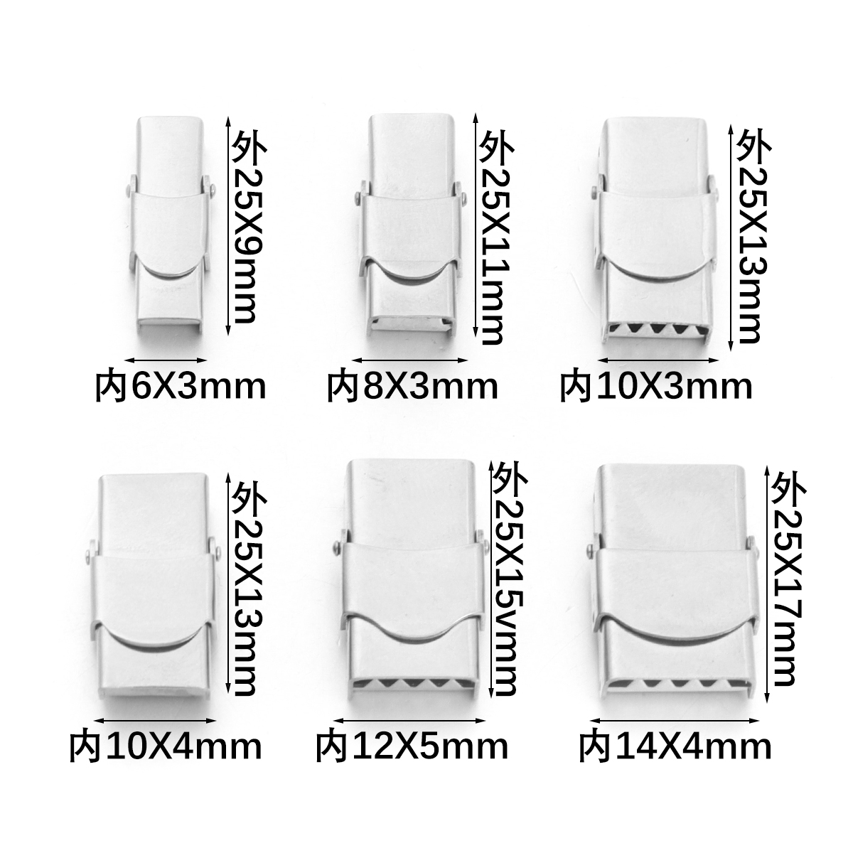 5Pcs 스테인레스 스틸 걸쇠 크림프 후크 가죽 걸쇠  - Patent Leather Shine 리뷰 및 가격